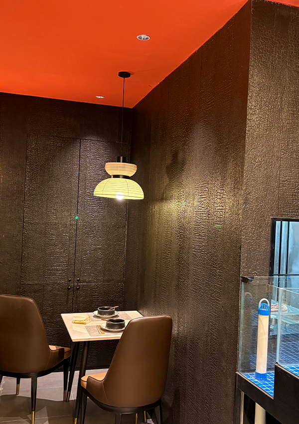 Carbonised lignum flexibile molle lapideum murum Panel
