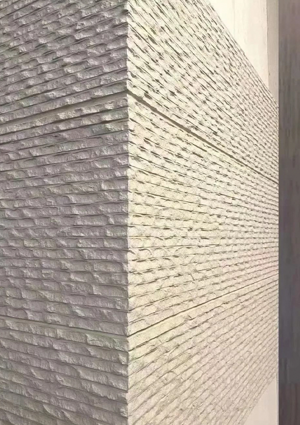 Crassum textured flexibile molle lapideum murum Panel