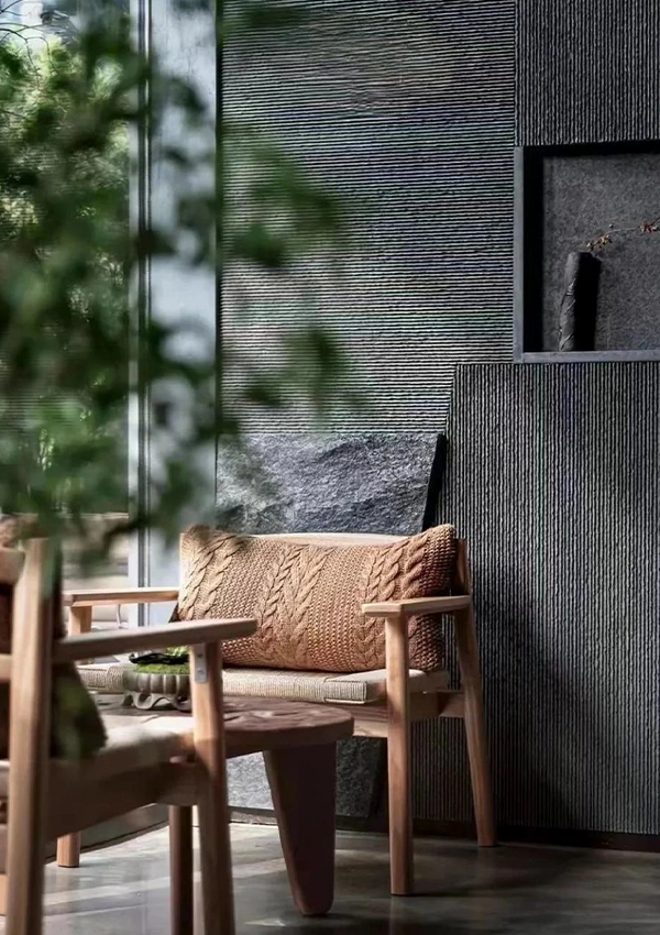 Lapis fluens flexibilis Mole Stone Wall Panel